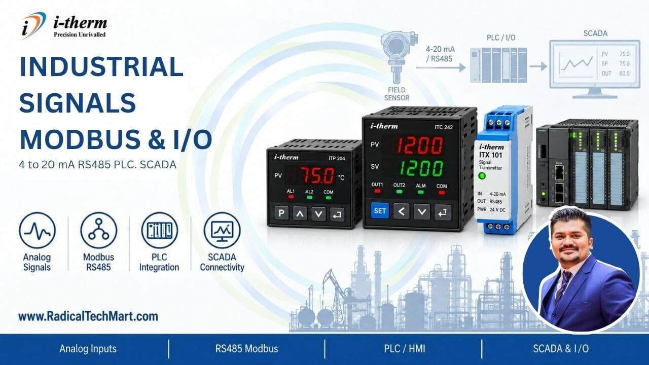 Industrial Signals, Modbus & I/O Guide for iTherm Automation Systems